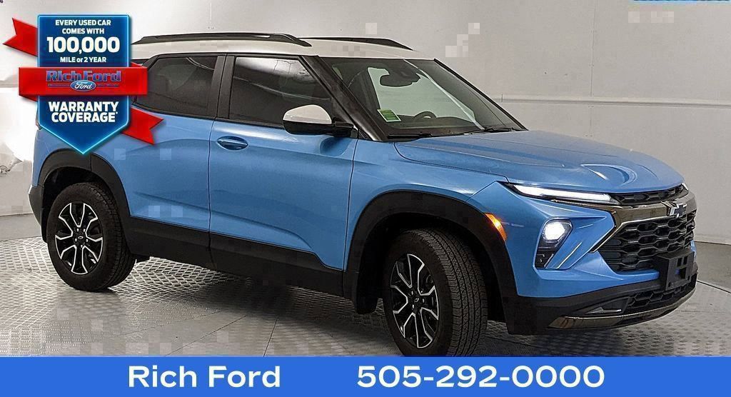 Marina Blue Metallic 2025 Chevrolet Trailblazer ACTIV AWD SUV / Crossover Four-Wheel Drive 9-Speed Automatic