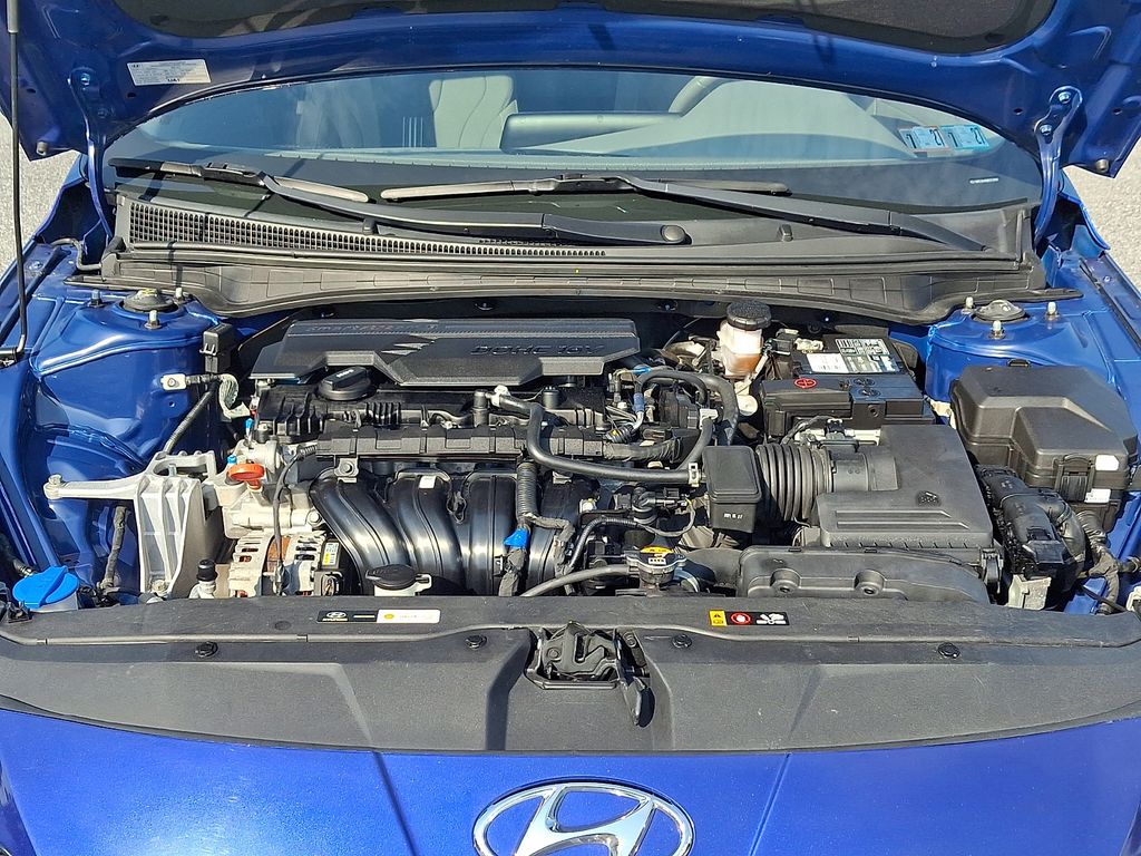 2021 Hyundai Elantra SEL Blue at Phil Fitts Ford