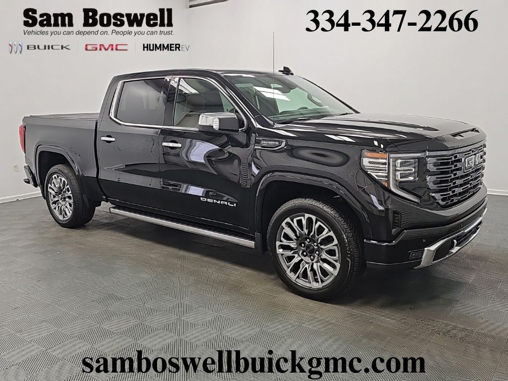 Onyx Black 2026 GMC Sierra 1500 Pickup Truck Four-Wheel Drive Automatic