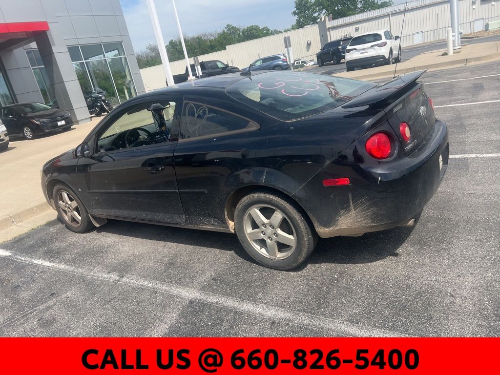 Black 2009 Chevrolet Cobalt 1LT Coupe FWD Coupe Front-Wheel Drive 4-Speed Automatic Overdrive