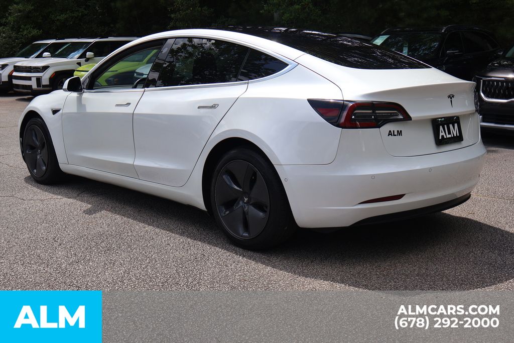 Used 2020 White Tesla Standard Range Plus image 9