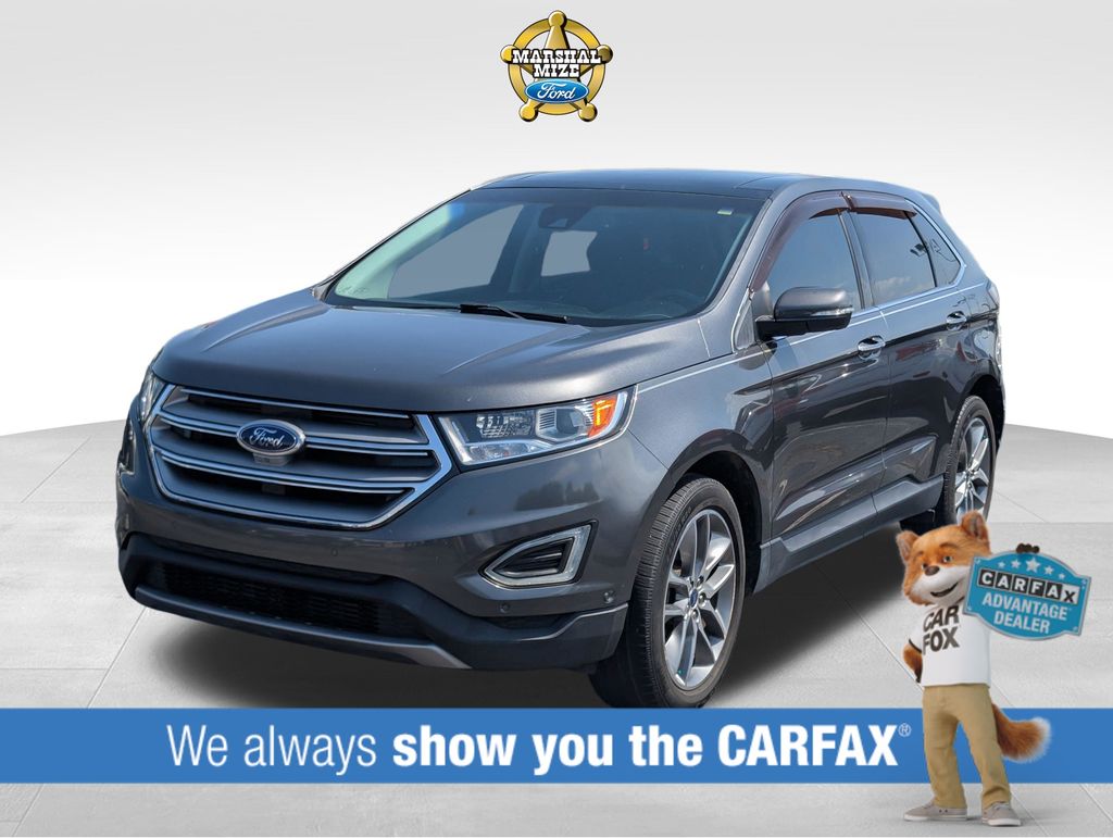 Gray (Magnetic) 2016 Ford Edge SUV / Crossover All-Wheel Drive 6-Speed Automatic