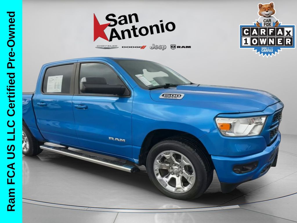 Hydro Blue Pearlcoat 2022 RAM 1500 Pickup Truck 4X2 8-Speed Automatic