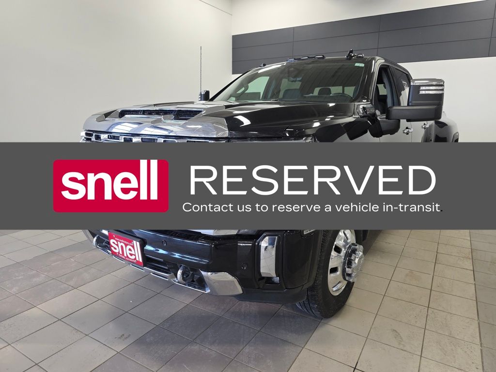 Onyx Black 2024 GMC Sierra 3500HD Denali Crew Cab 4WD Pickup Truck Four-Wheel Drive Automatic