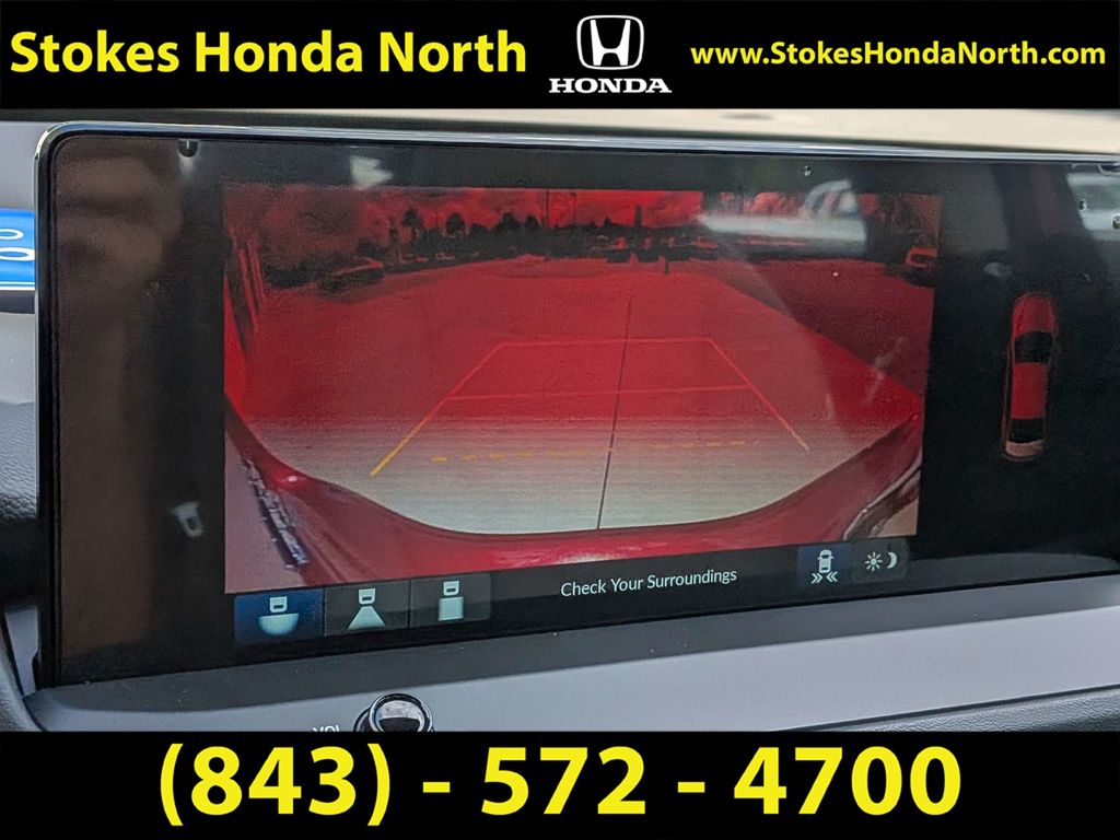 2025 Honda Accord Hybrid EX-L Red at Stokes Honda North