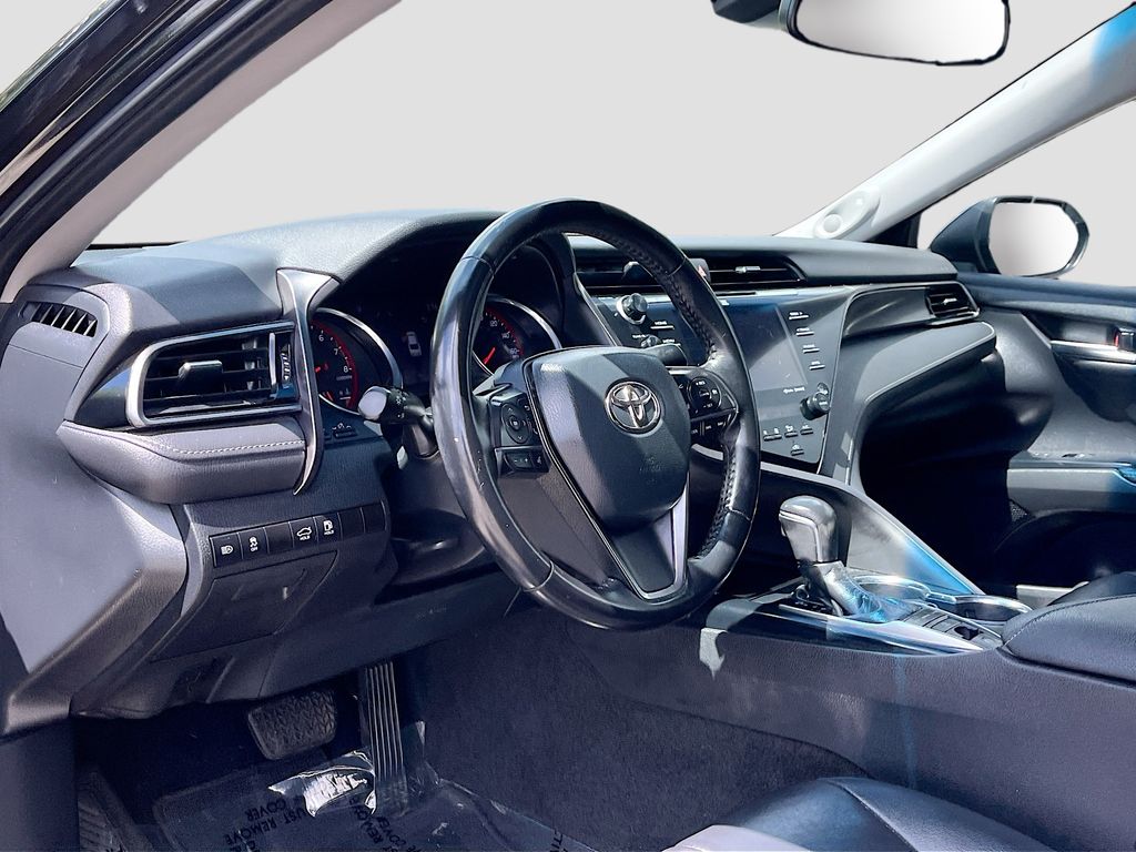 2019 Toyota Camry XSE V6 Black at DeMontrond Gulf Freeway