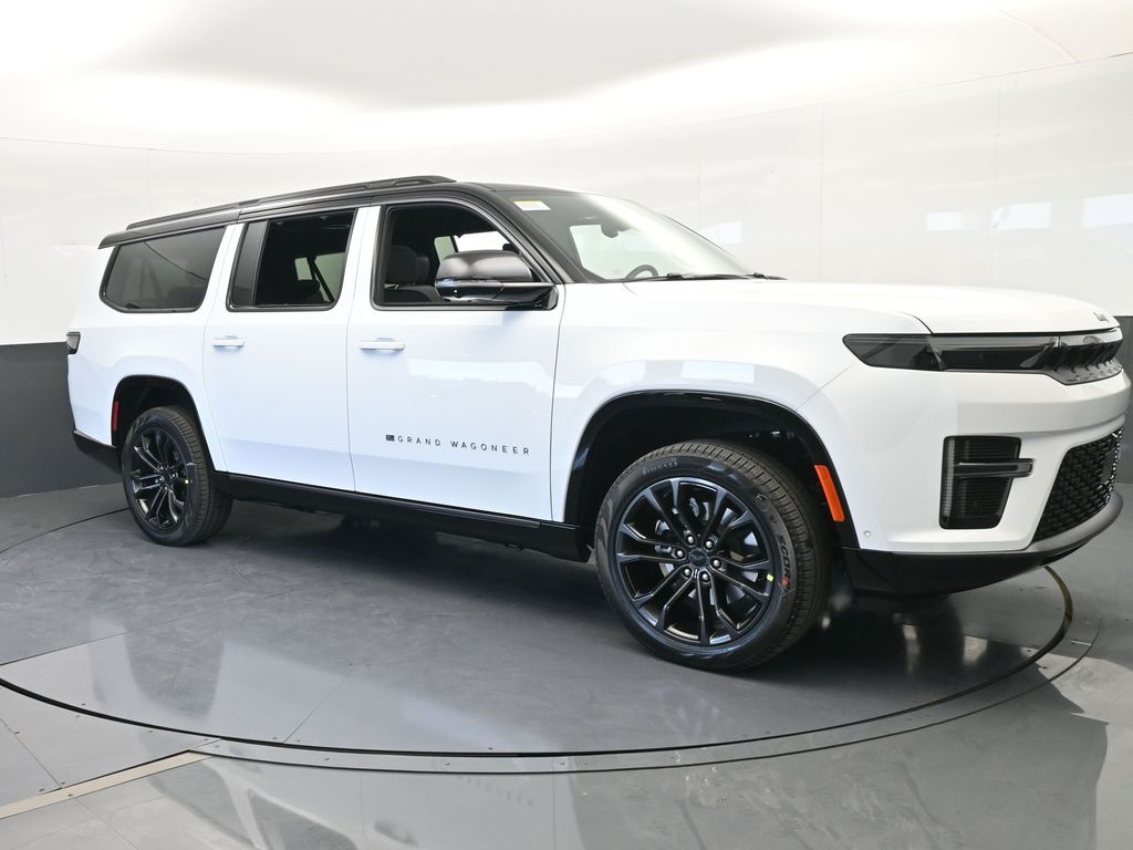 New 2026 Bright White Clearcoat Jeep Summit Obsidian image 8