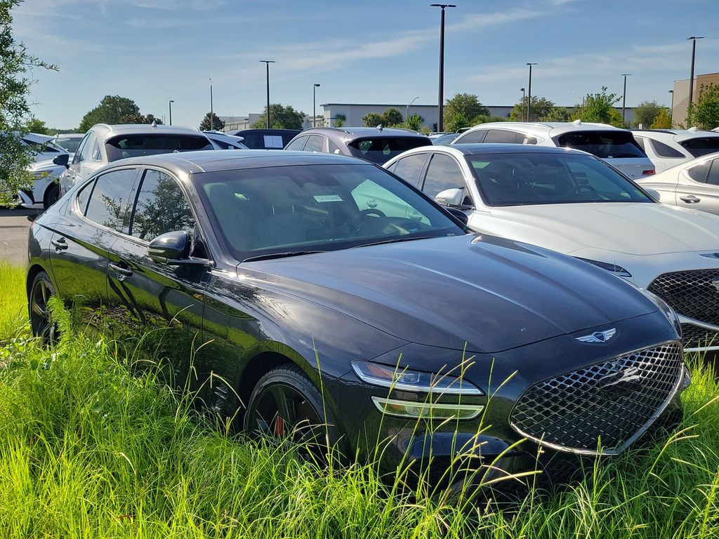 Vik Black 2026 Genesis G70 Sedan Rear-Wheel Drive 8-Speed Automatic