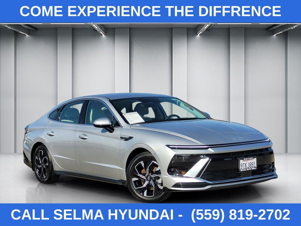 Aero Silver 2024 Hyundai Sonata SEL FWD Sedan Front-Wheel Drive 8-Speed Automatic