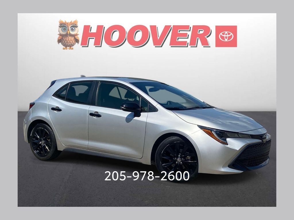 Classic Silver Metallic 2022 Toyota Corolla Hatchback Hatchback Front-Wheel Drive Continuously Variable Transmission