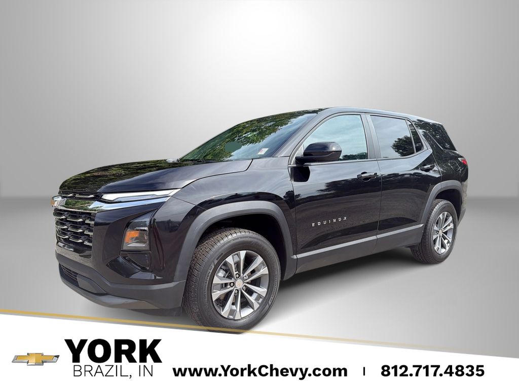 Black Metallic 2026 Chevrolet Equinox SUV / Crossover Front-Wheel Drive Continuously Variable Transmission