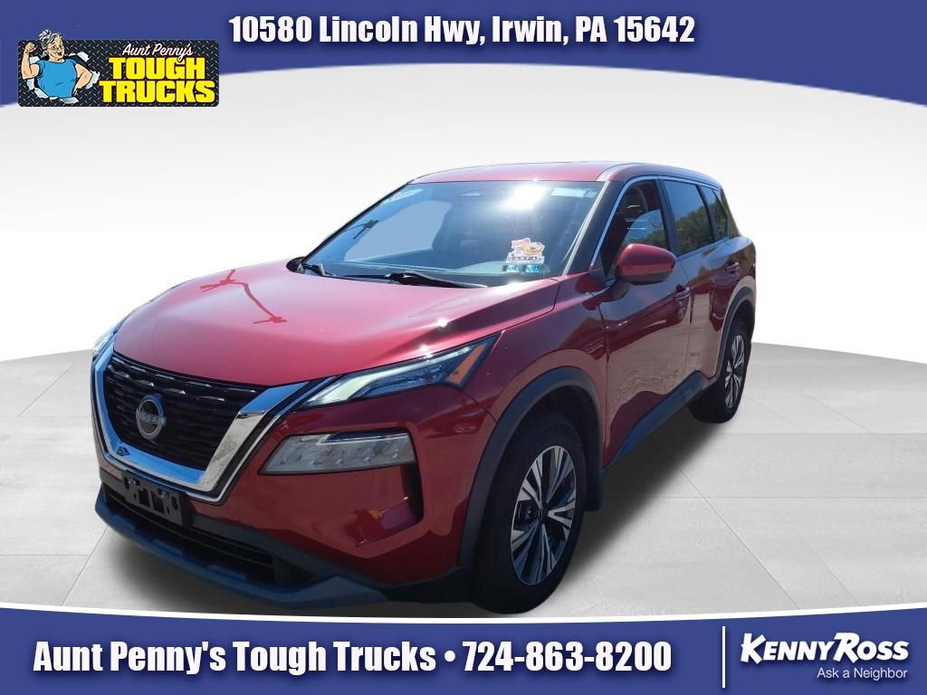 Red (Scarlet Ember Tintcoat) 2023 Nissan Rogue SUV / Crossover All-Wheel Drive Continuously Variable Transmission