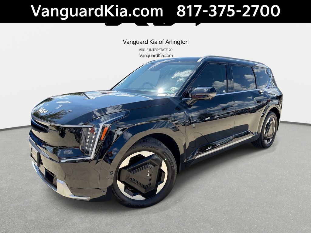 Aurora Black Pearl 2024 Kia EV9 SUV / Crossover All-Wheel Drive 1-Speed Automatic