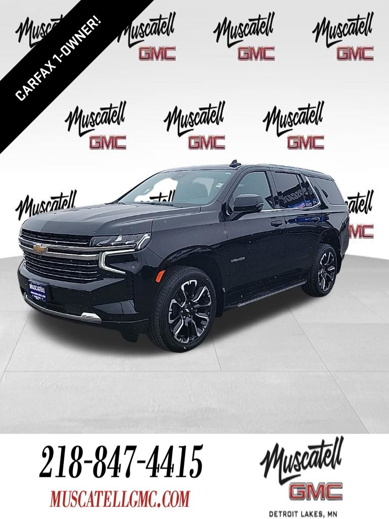 Black 2023 Chevrolet Tahoe LT 4WD SUV / Crossover Four-Wheel Drive