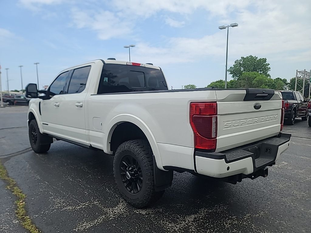 Certified Used 2022 Star White Metallic Tri-Coat Ford Lariat image 4