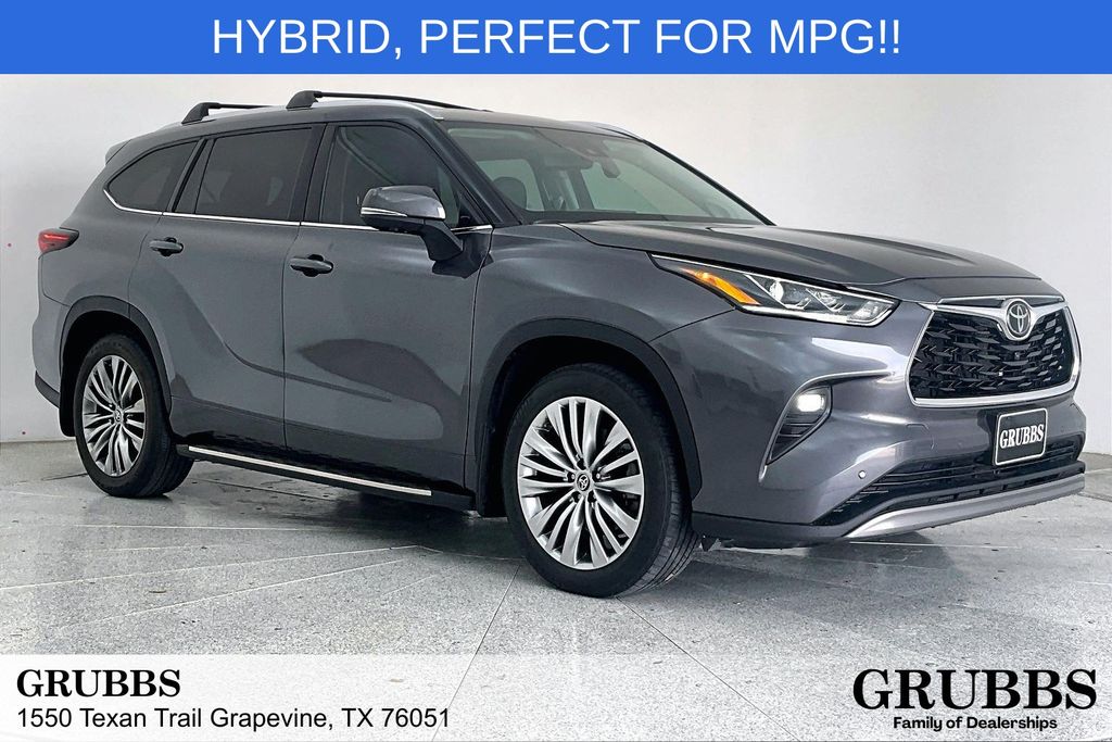 Magnetic Gray Metallic 2024 Toyota Highlander SUV / Crossover Front-Wheel Drive 8-Speed Automatic