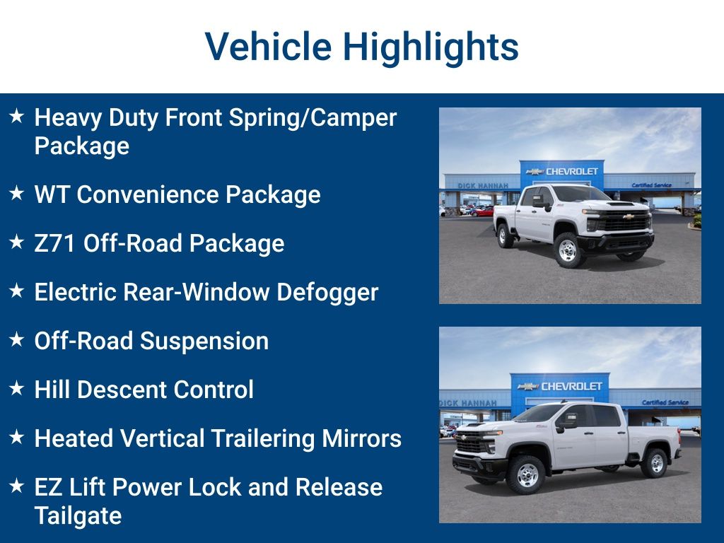 2026 Chevrolet Silverado 2500HD Work Truck