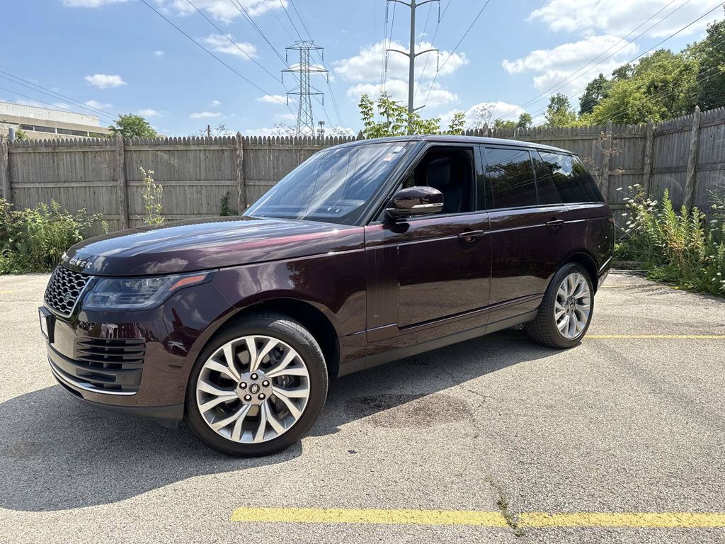 Rosello Red Metallic 2019 Land Rover Range Rover SUV / Crossover All-Wheel Drive 8-Speed Automatic