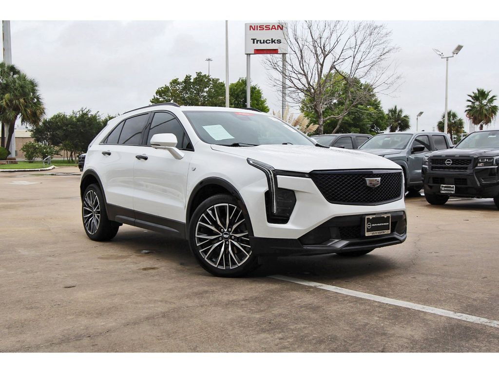 2025 Cadillac XT4 Sport White at Bayway Cadillac of The Woodlands