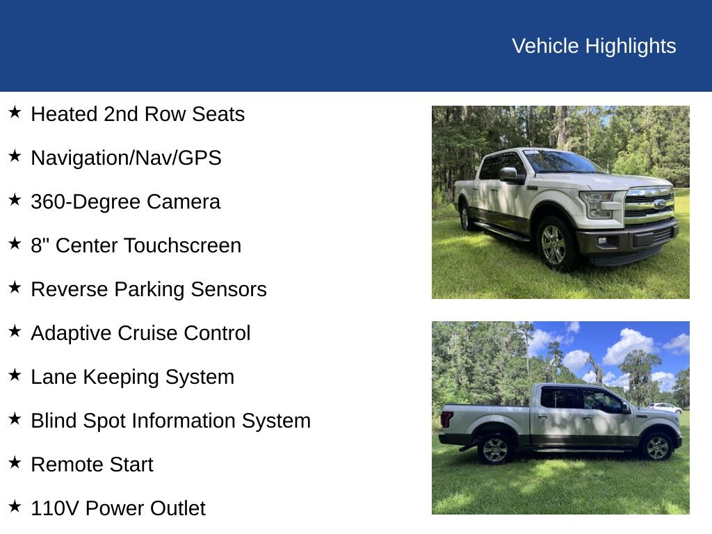 2015 Ford F-150 Lariat