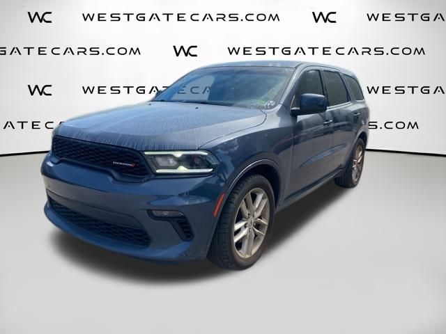 Reactor Blue Pearlcoat 2021 Dodge Durango SUV / Crossover Rear-Wheel Drive 8-Speed Automatic