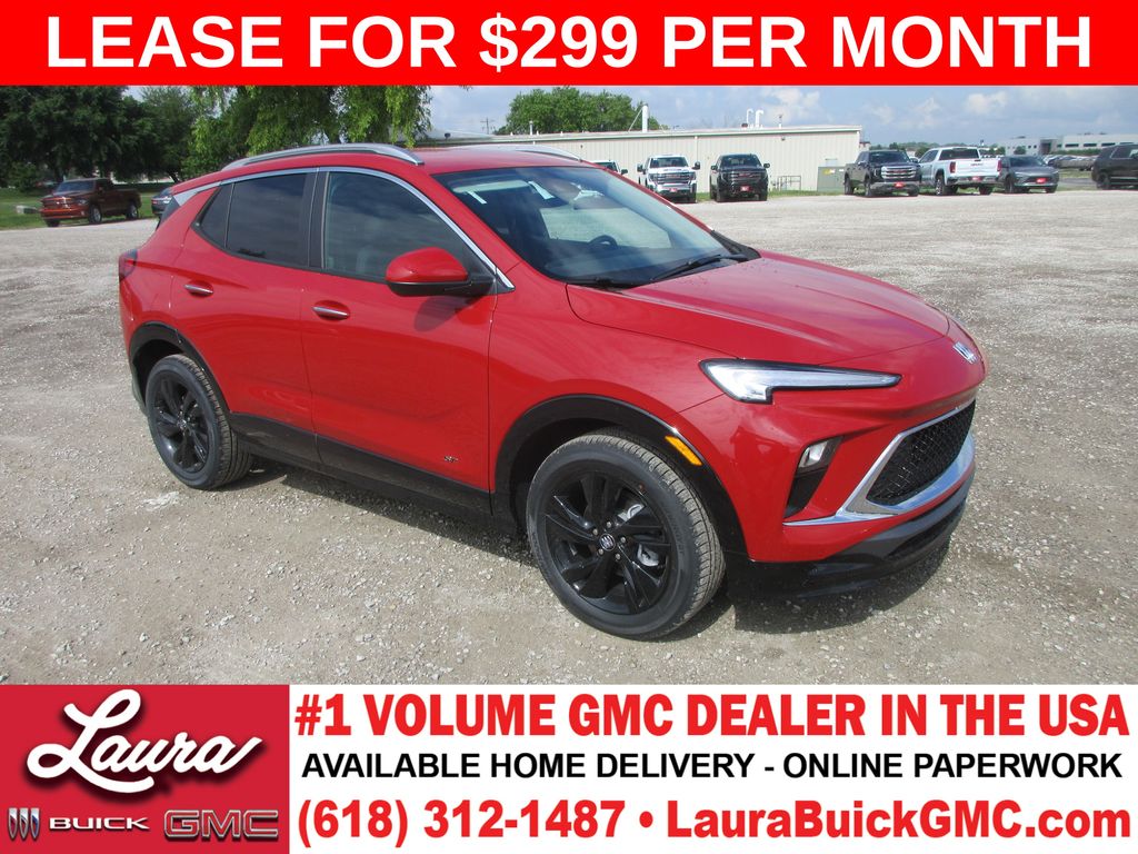Brilliant Red 2026 Buick Encore GX SUV / Crossover Front-Wheel Drive Continuously Variable Transmission