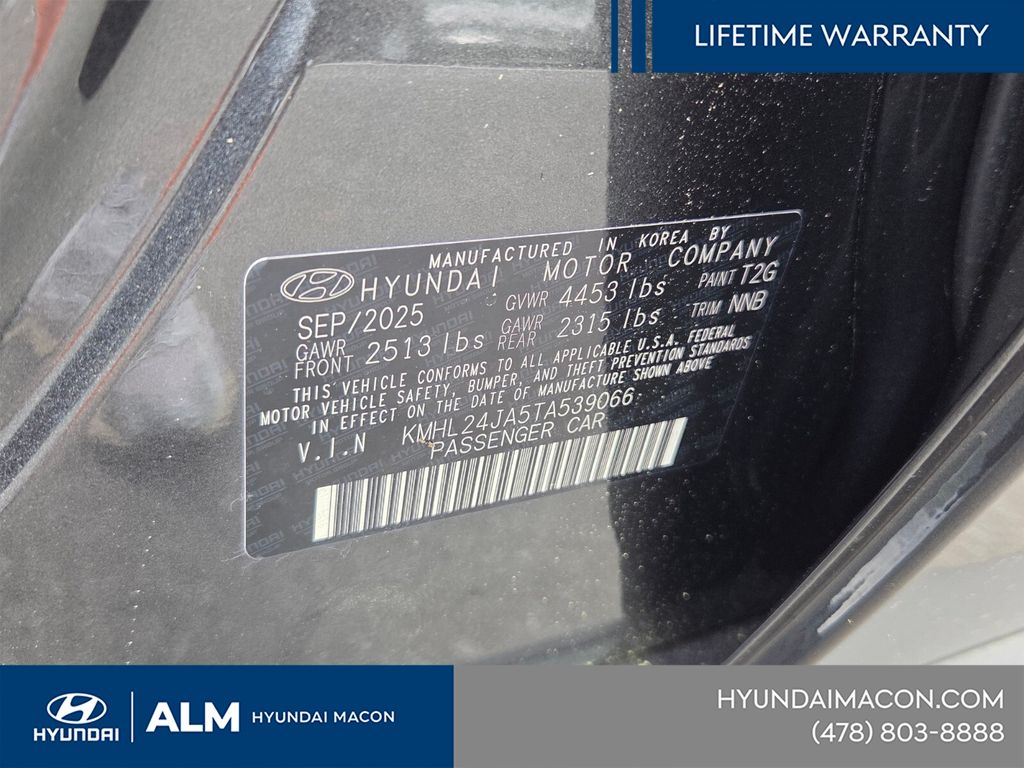 New 2026 Gray Hyundai SE image 13