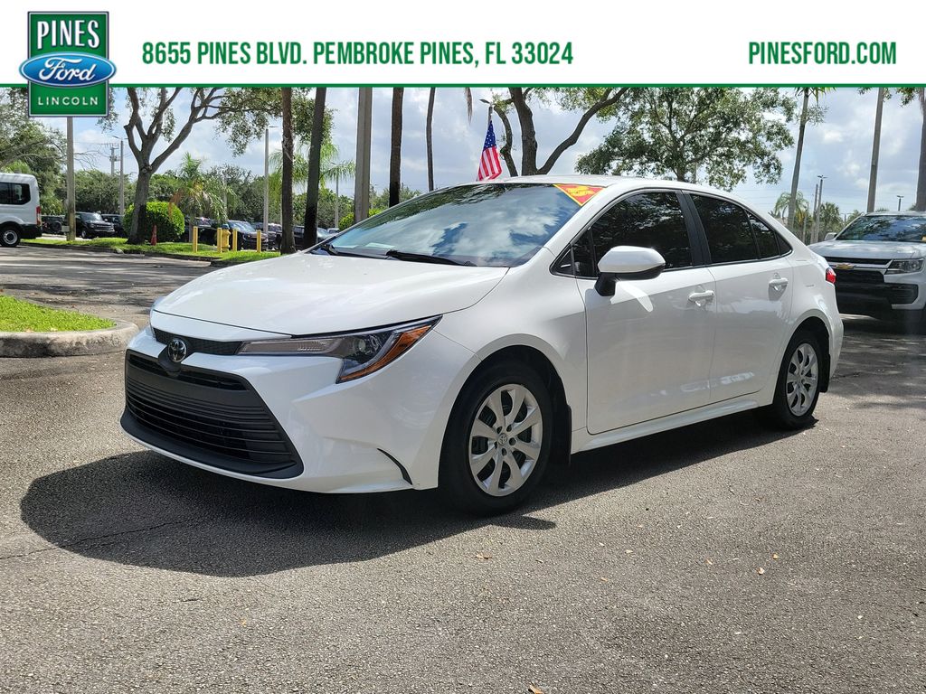 Ice 2025 Toyota Corolla Sedan Front-Wheel Drive Continuously Variable Transmission