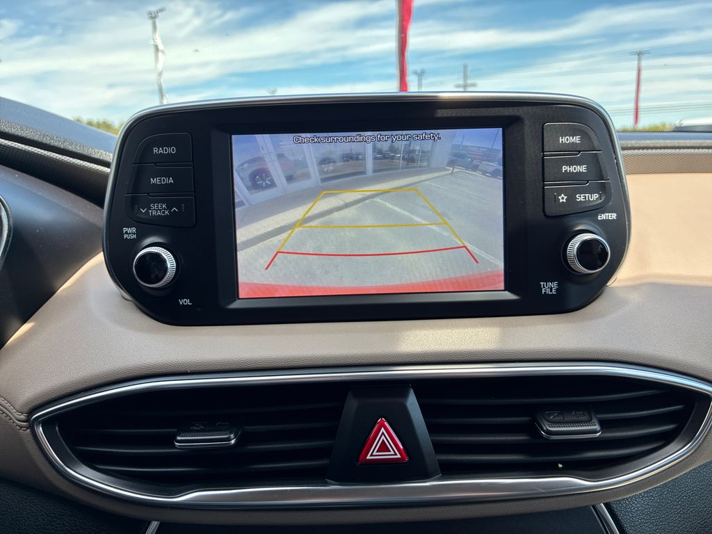 2019 Hyundai Santa Fe SE Red at Spitzer Acura