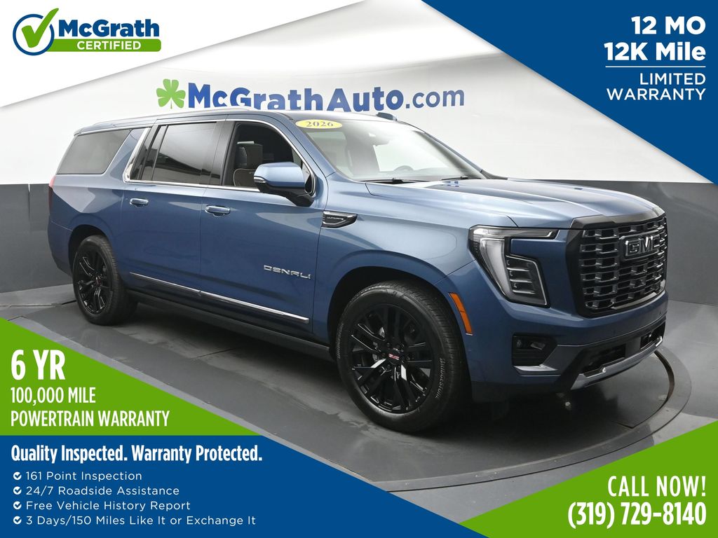 Downpour Metallic 2026 GMC Yukon XL SUV / Crossover Four-Wheel Drive