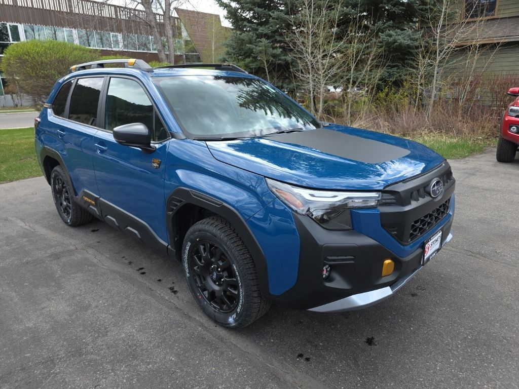 Geyser Blue 2026 Subaru Forester SUV / Crossover All-Wheel Drive Continuously Variable Transmission