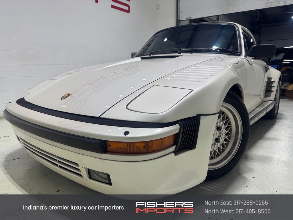 White 1986 Porsche 911 Coupe Rear-Wheel Drive 5-Speed Manual