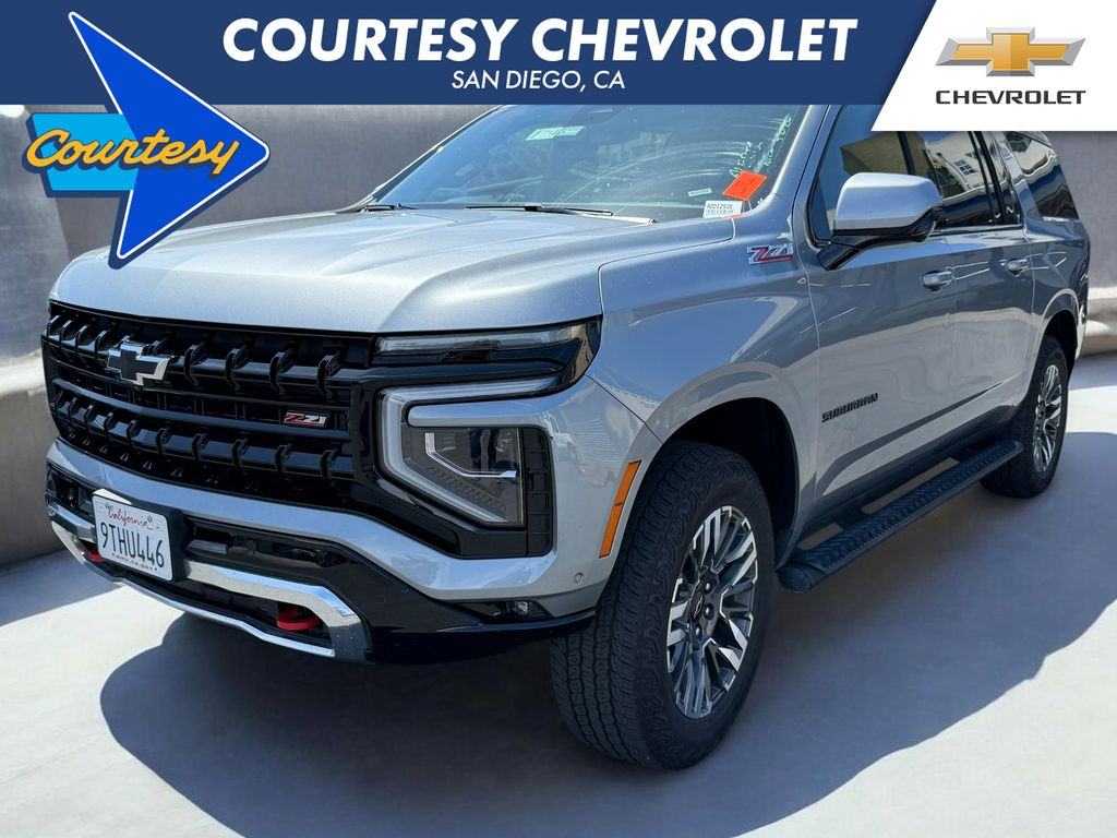 Sterling Gray Metallic 2025 Chevrolet Suburban Z71 4WD SUV / Crossover Four-Wheel Drive