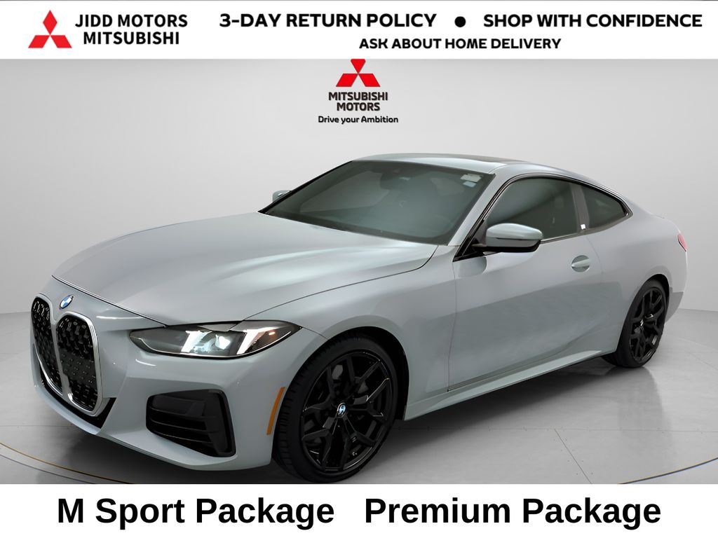 Gray Metallic 2026 BMW 4 Series Coupe All-Wheel Drive 8-Speed Automatic