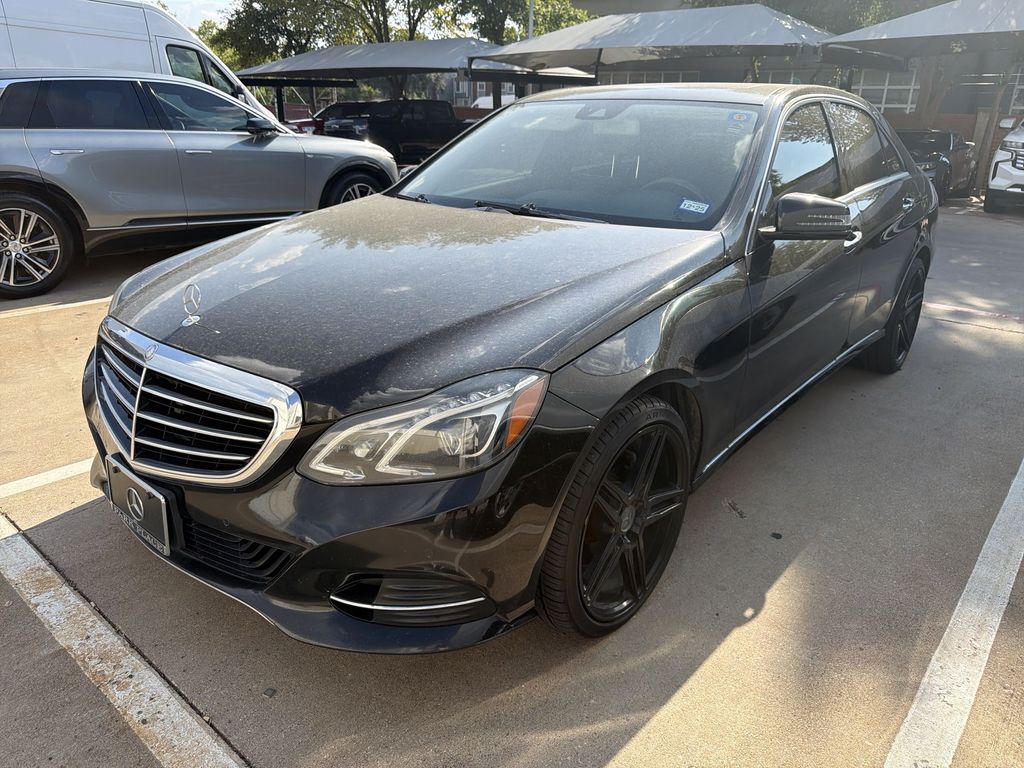 Black 2014 Mercedes-Benz E-Class Sedan 7-Speed Automatic