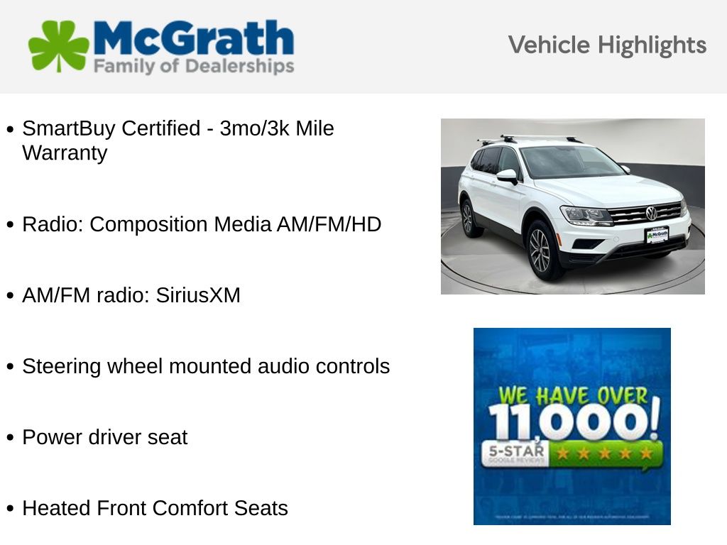 Used 2019 White Volkswagen 2.0T SE image 5