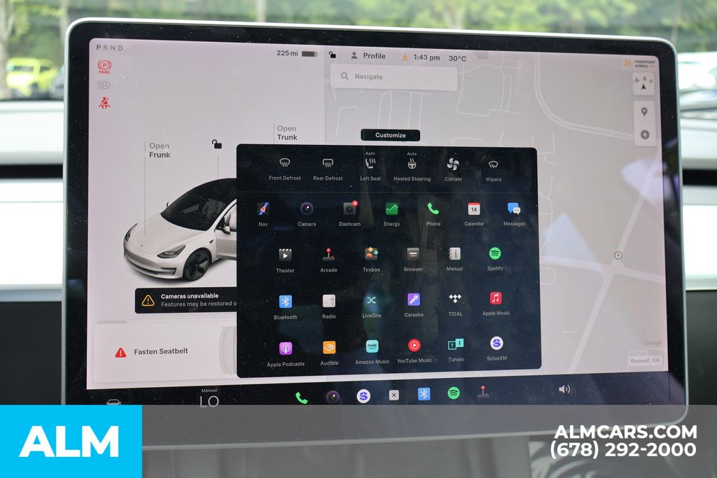 Used 2022 White Tesla Base image 35