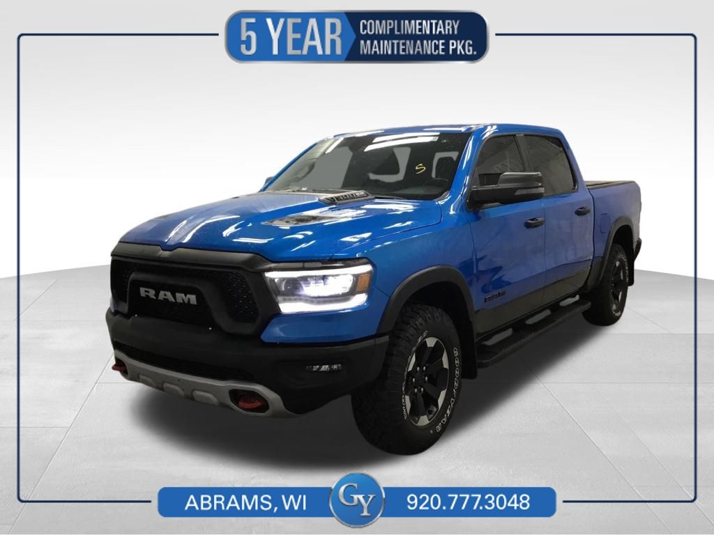 Hydro Blue Pearlcoat 2023 RAM 1500 Pickup Truck Four-Wheel Drive 8-Speed Automatic