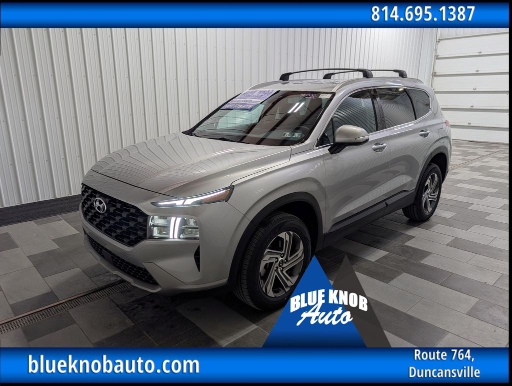 Shimmering Silver Pearl 2023 Hyundai Santa Fe SUV / Crossover All-Wheel Drive 8-Speed Automatic