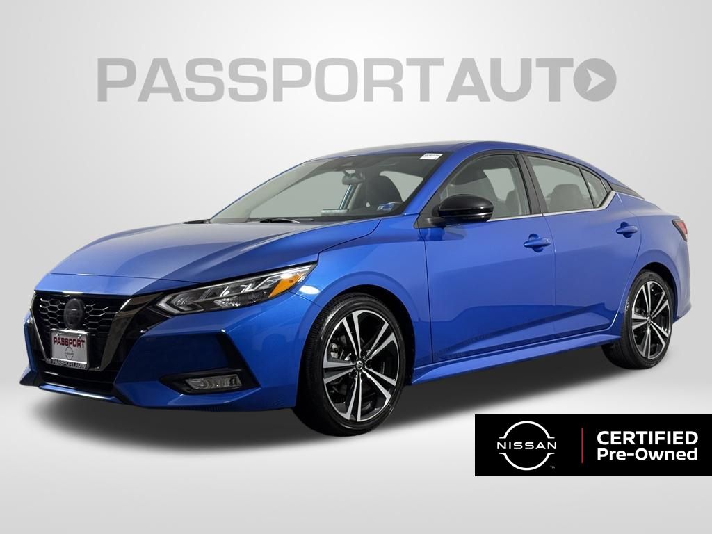 Electric Blue Metallic 2023 Nissan Sentra Sedan Front-Wheel Drive Automatic