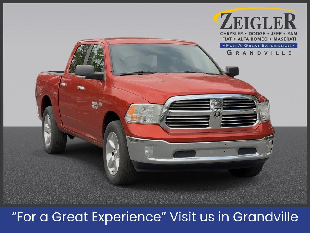 Copperhead Pearlcoat 2013 RAM 1500 Pickup Truck Four-Wheel Drive 8-Speed Automatic