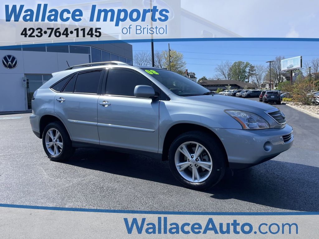 Light Blue 2008 Lexus RX Hybrid 400h AWD SUV / Crossover All-Wheel Drive Continuously Variable Transmission
