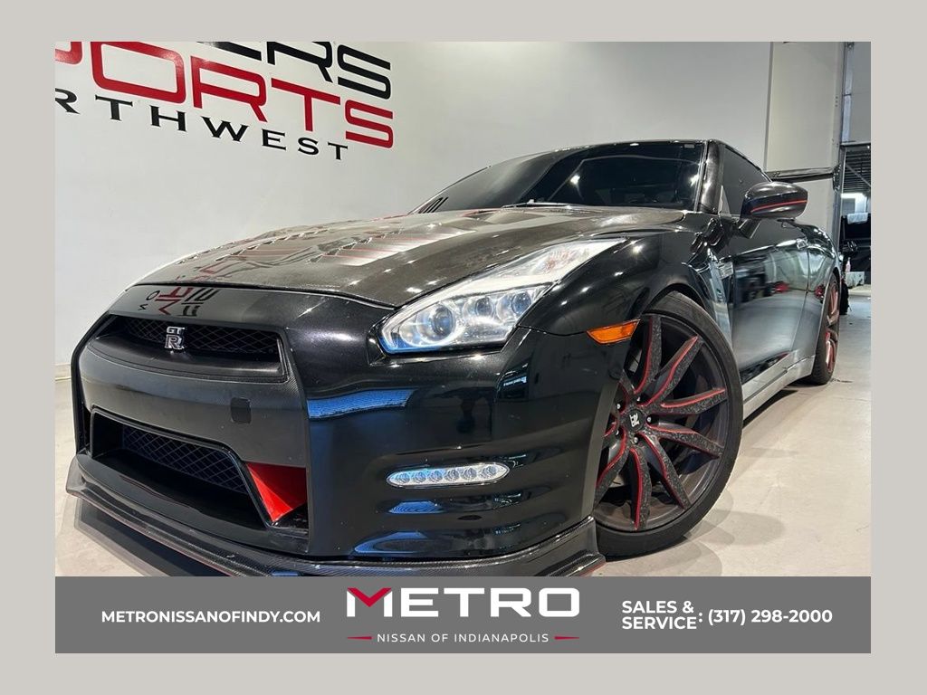 Jet Black Pearl 2014 Nissan GT-R Coupe All-Wheel Drive 6-Speed Automatic
