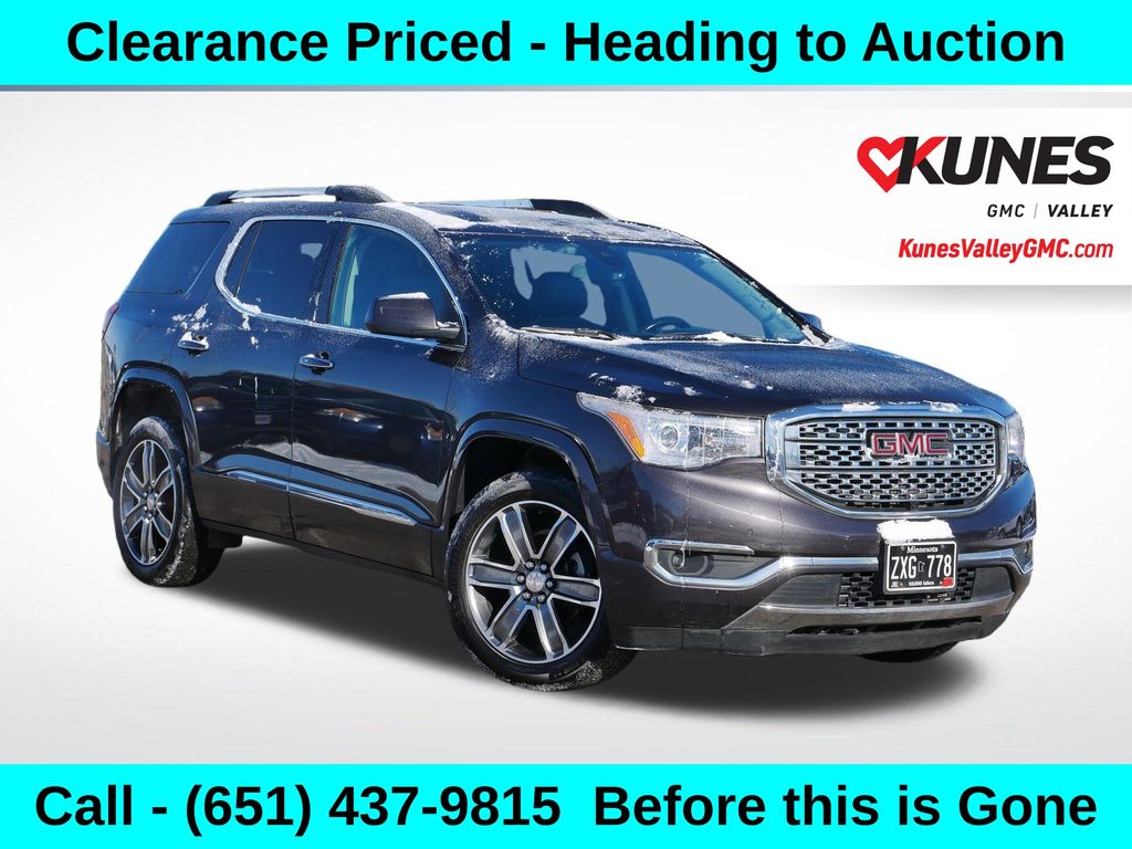 Gray (Iridium Metallic) 2018 GMC Acadia Denali AWD SUV / Crossover Four-Wheel Drive 6-Speed Automatic