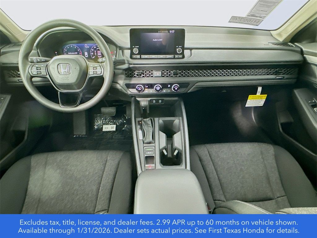 New Car 2025 Honda Accord  Lx For Sale Under $30,000 In Austin, Texas