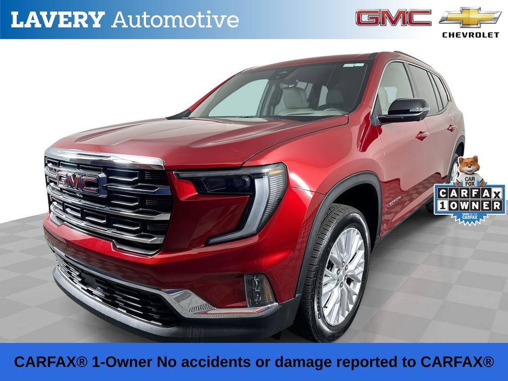 Volcanic Red Tintcoat 2026 GMC Acadia SUV / Crossover Front-Wheel Drive 8-Speed Automatic