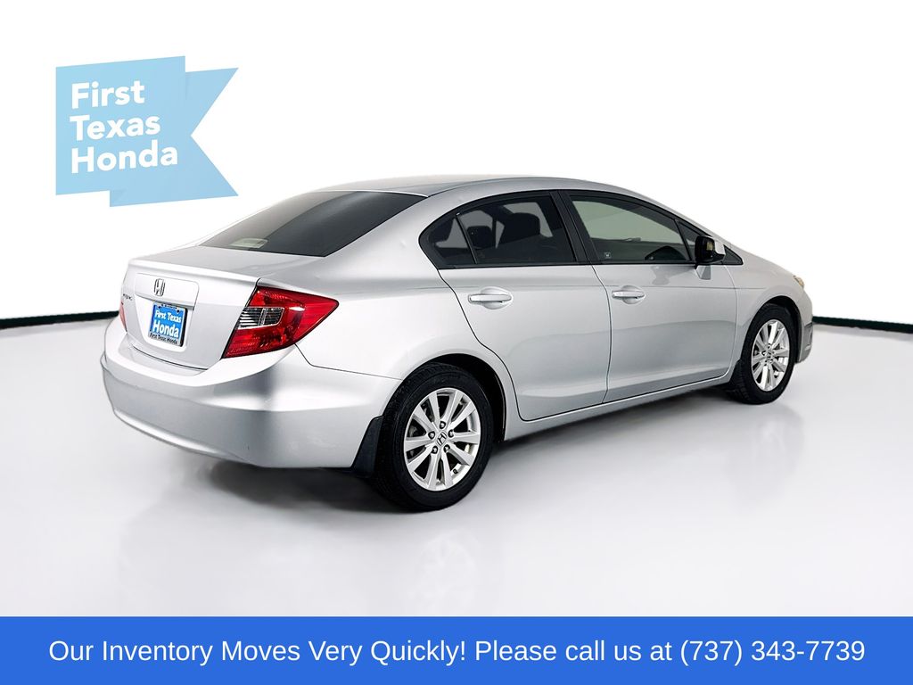 Used Car 2012 Honda Civic  Ex For Sale Under $10,000 In Austin, Texas