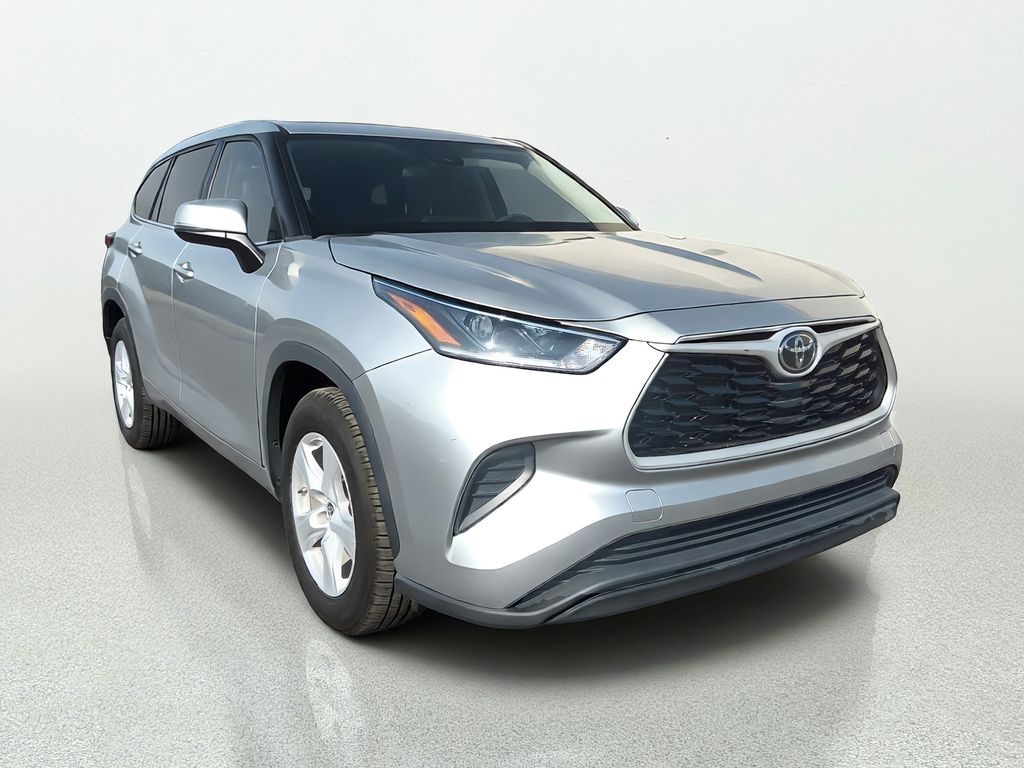 Celestial Silver Metallic 2021 Toyota Highlander SUV / Crossover Front-Wheel Drive 8-Speed Automatic