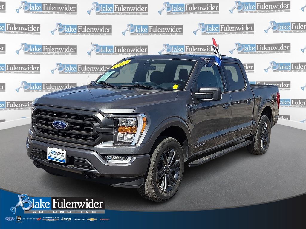 Gray Metallic 2023 Ford F-150 Pickup Truck Four-Wheel Drive Automatic
