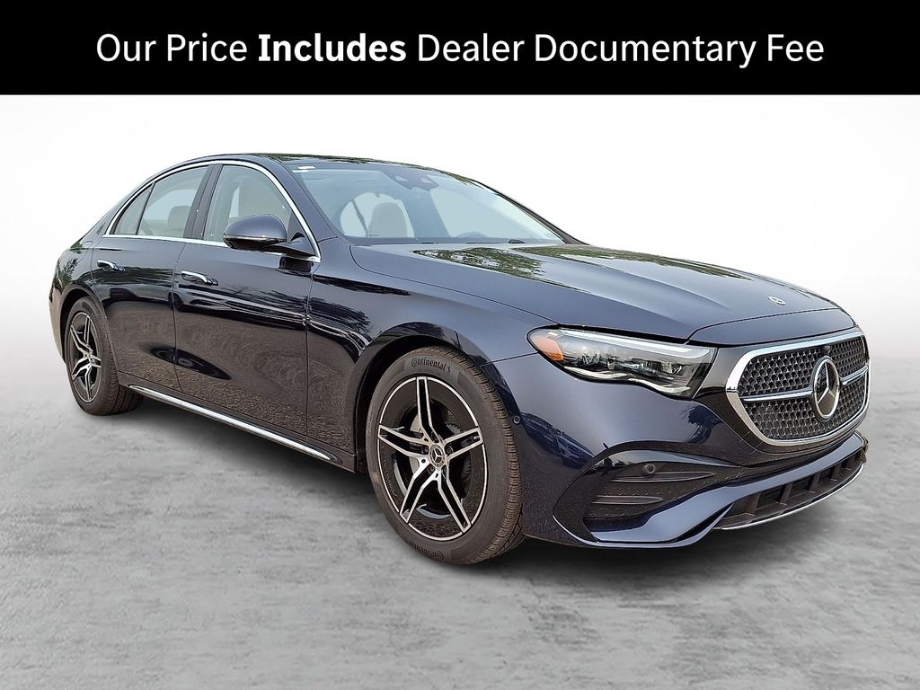 Nautical Blue Metallic 2026 Mercedes-Benz E-Class Sedan All-Wheel Drive 9-Speed Automatic